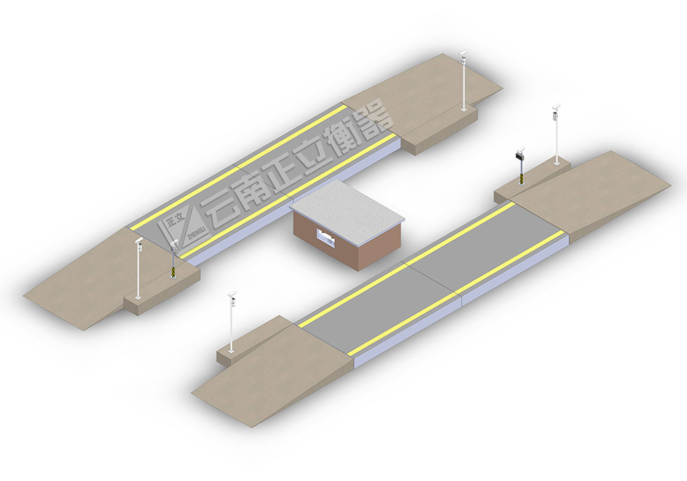 一机双秤车牌号识别称重系统