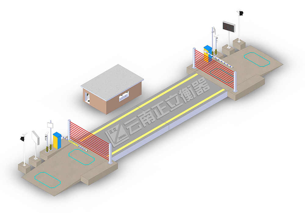 刷卡与车牌号识别式双向称重系统