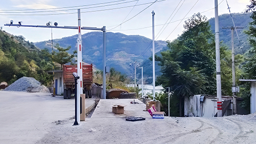 大理永平河沙冶理自动过磅系统